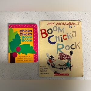 CHICKA CHICKA BOOM BOOM AND BOOM CHICKA ROCK BOOKS